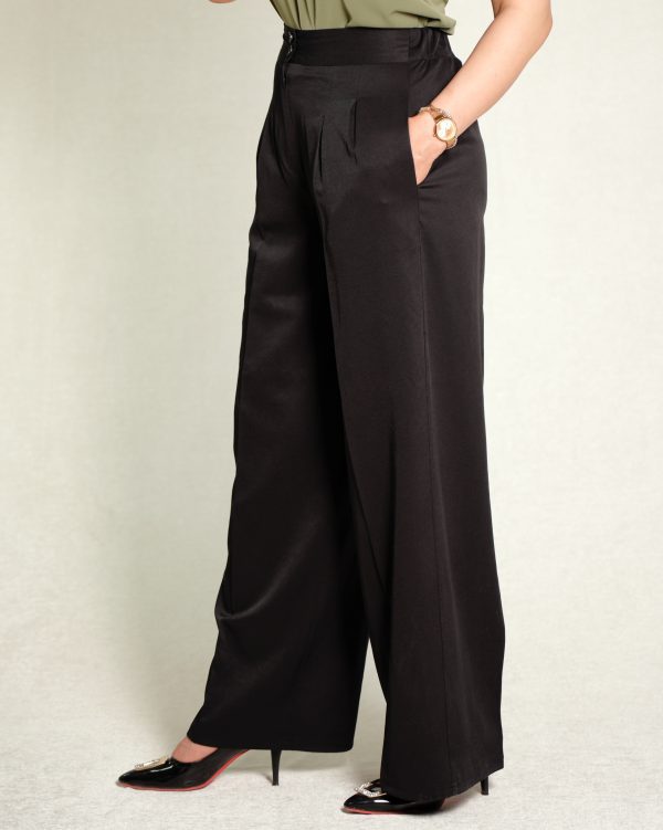 شلوار پیلی دار دو دوکمه کد ۳۲۵ - Image 2