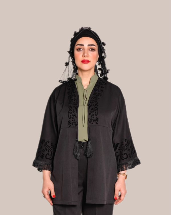 مانتو آستین ریشه کد ۳۶۹