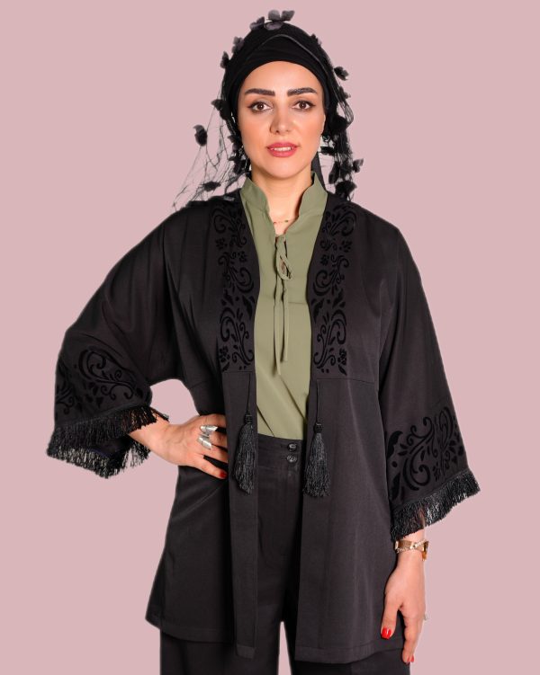 مانتو آستین ریشه کد ۳۶۹ - Image 3