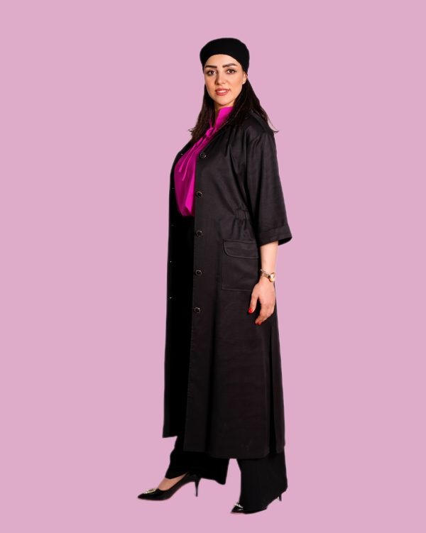 مانتو دسته گل کد ۳۳۵ - Image 3