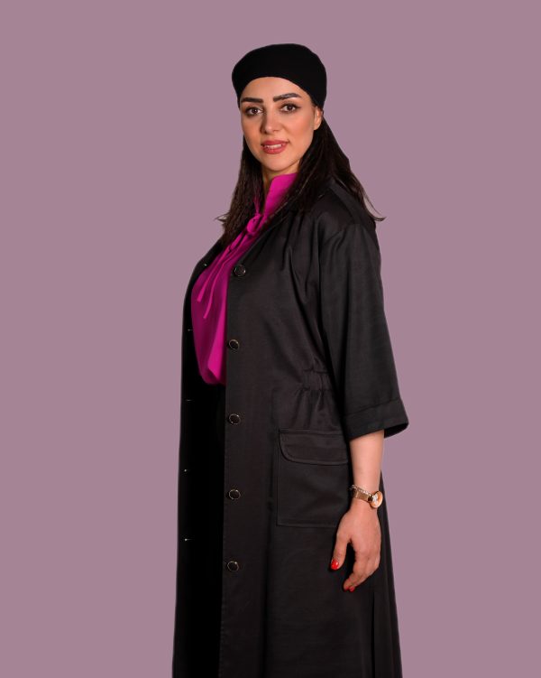 مانتو دسته گل کد ۳۳۵ - Image 2