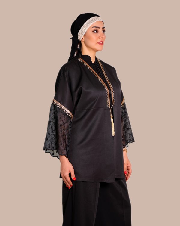 مانتو کوتاه گلایل کد ۳۴۰ - Image 3