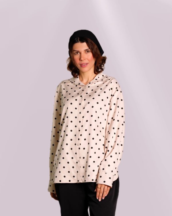 شومیز پولکا کد ۳۵۴ - Image 3