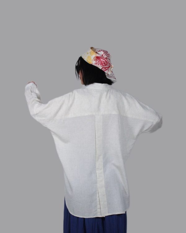 شومیز نیلوفری کد ۳۸۶ - Image 3